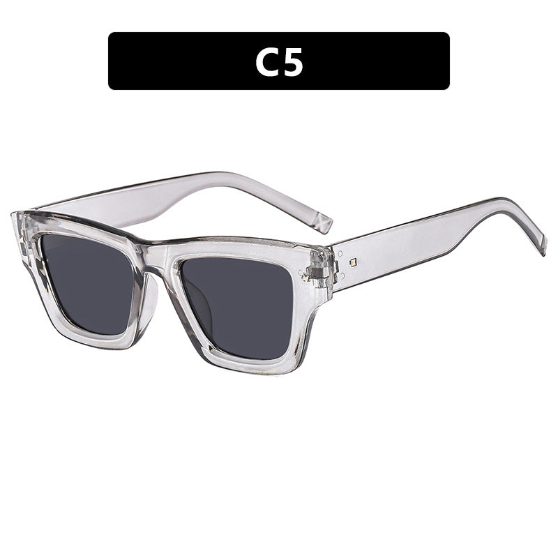 Ladies trendy sunglasses with square frame and UV protection Stornfield