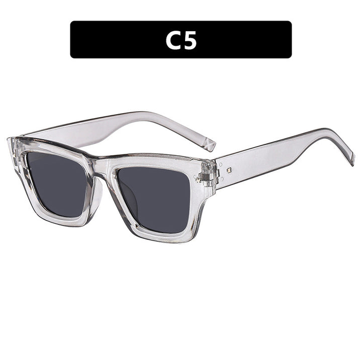 Ladies trendy sunglasses with square frame and UV protection Stornfield
