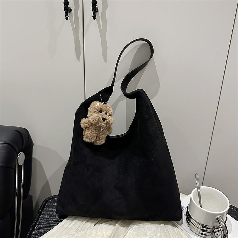 Suede Slouchy Hobo Bag Stornfield
