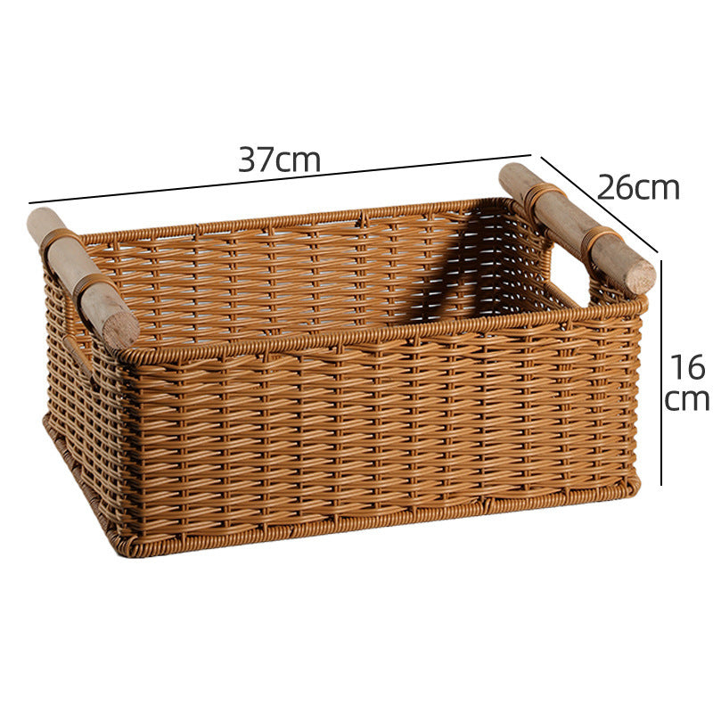 Handcrafted Utility Storage Basket Stornfield