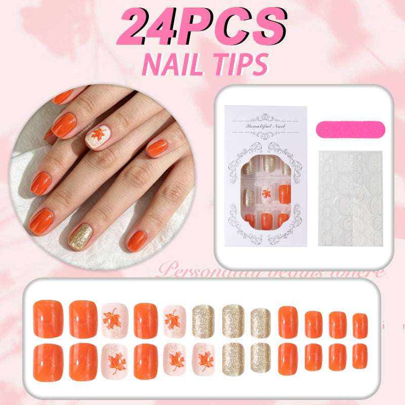 Premium Artistic Floral Nail Tips Collection Stornfield