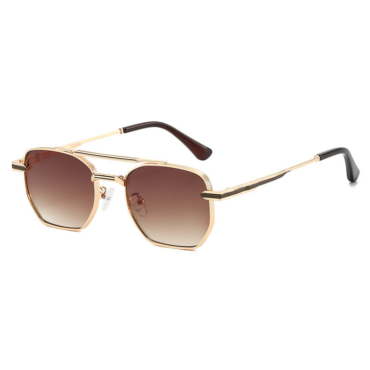 Ladies stylish sunglasses with luxurious geometric frame and UV protection Stornfield