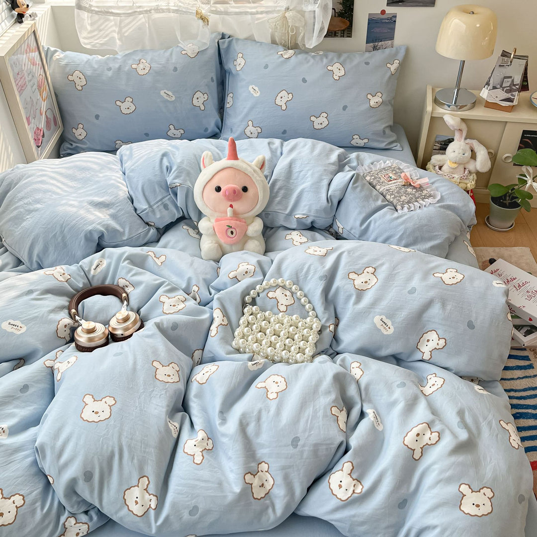 Floral Patterned Comforter Set
