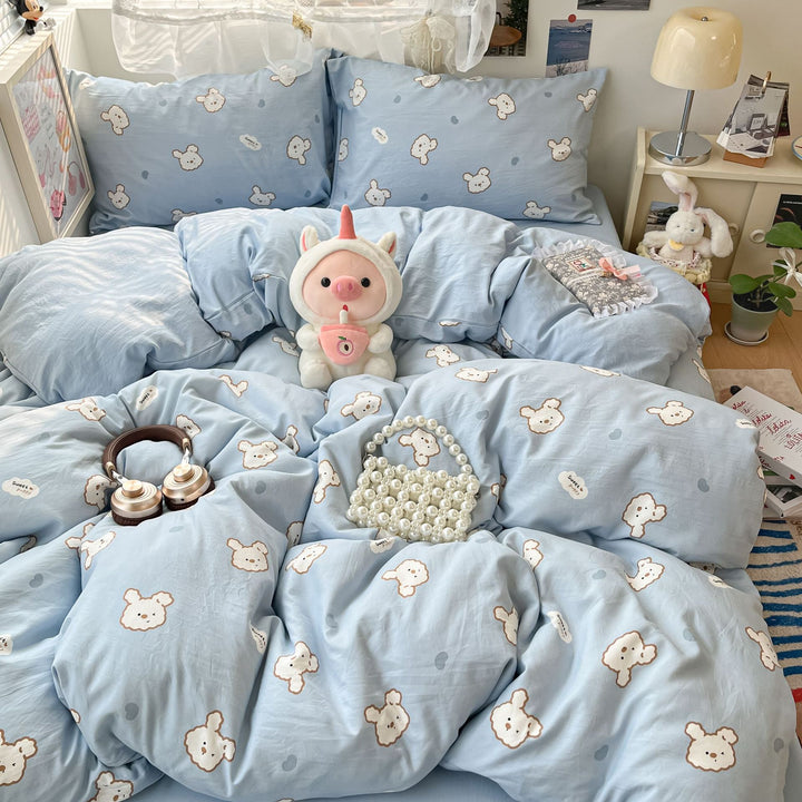 Floral Patterned Comforter Set