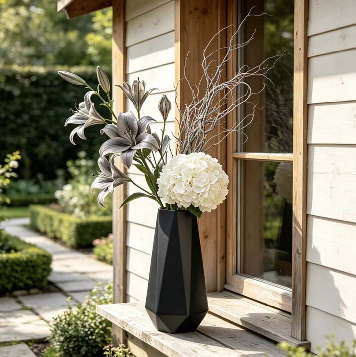 Modern Faceted Decorative Vase Stornfeild