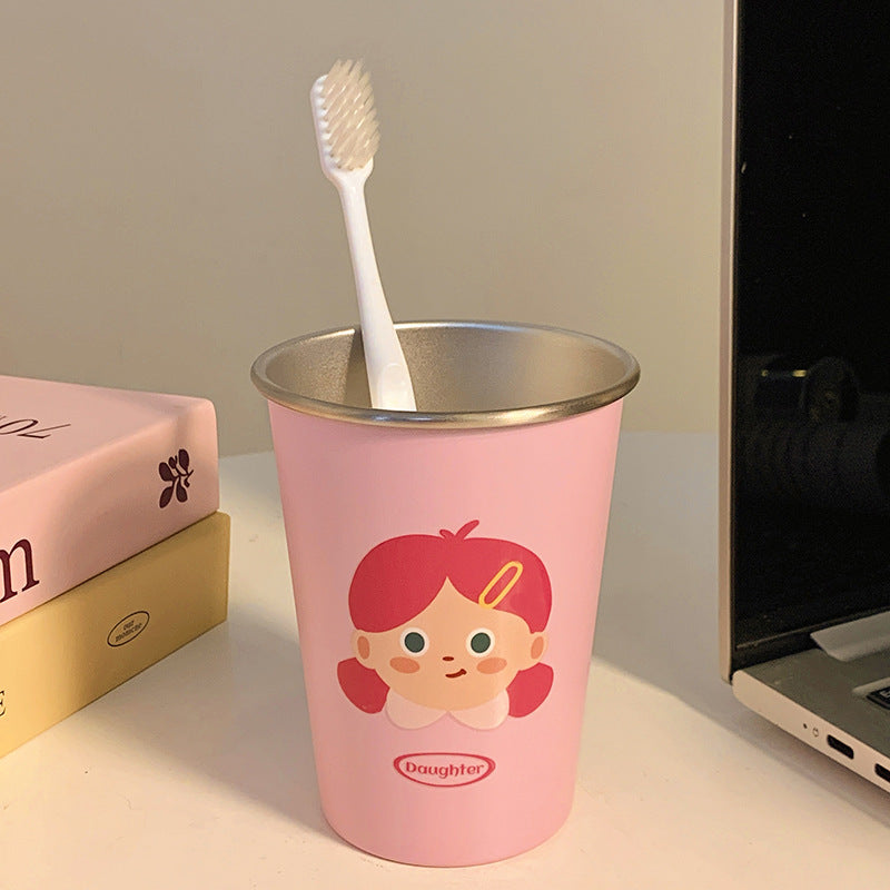 Wall-mounted toothbrush holder with playful design Stornfield
