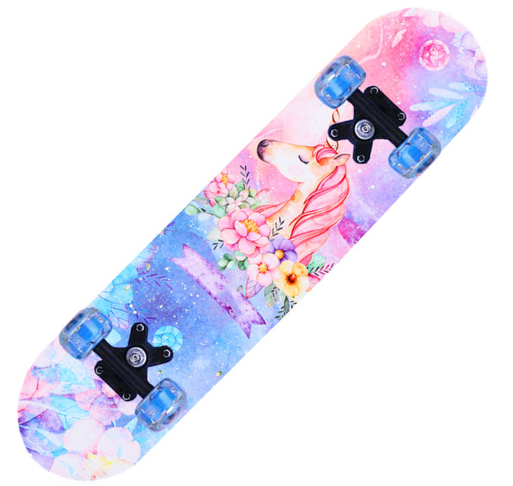 Girls' Cartoon Character Mini Skateboard Stornfield