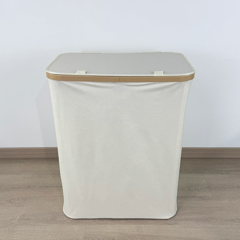 Modern laundry basket with removable lid and carrying handles Stornfield