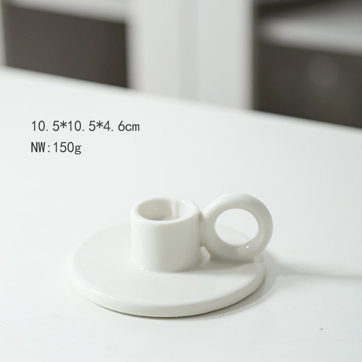 Modern Dual Chamber Ceramic Vase Stornfeild
