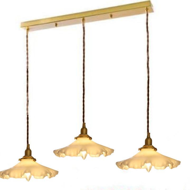 Vintage Floral Hanging Pendant Light