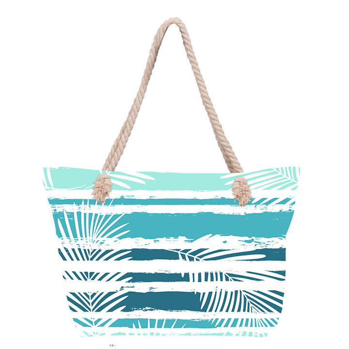 Beach bag with stylish flower design Stornfield