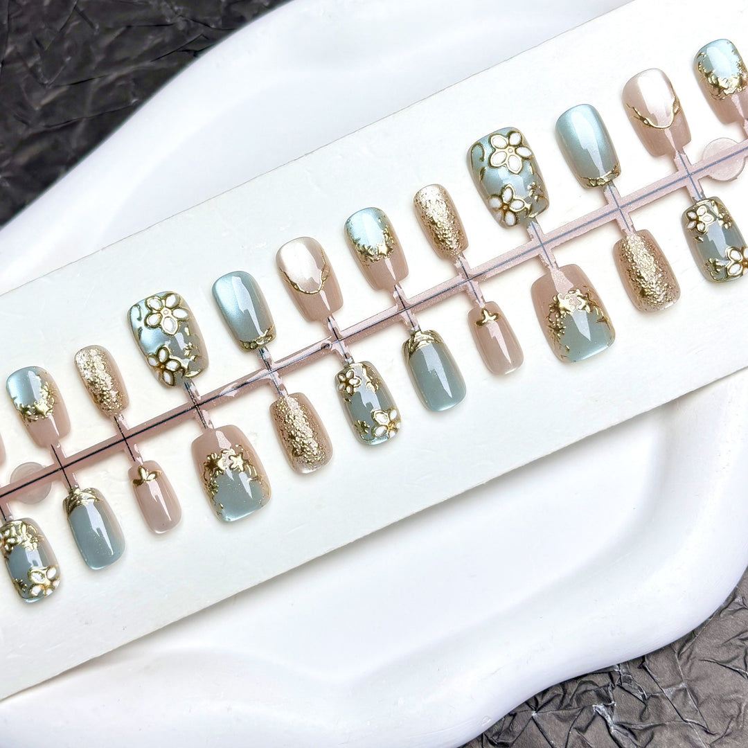 Elegant Ombre Art Press-On Nails