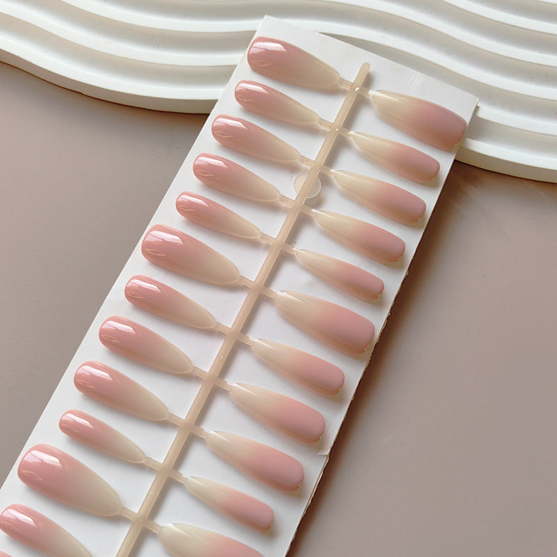 Artificial Nude Fingernails in the Elegant Ombre Look Stornfield