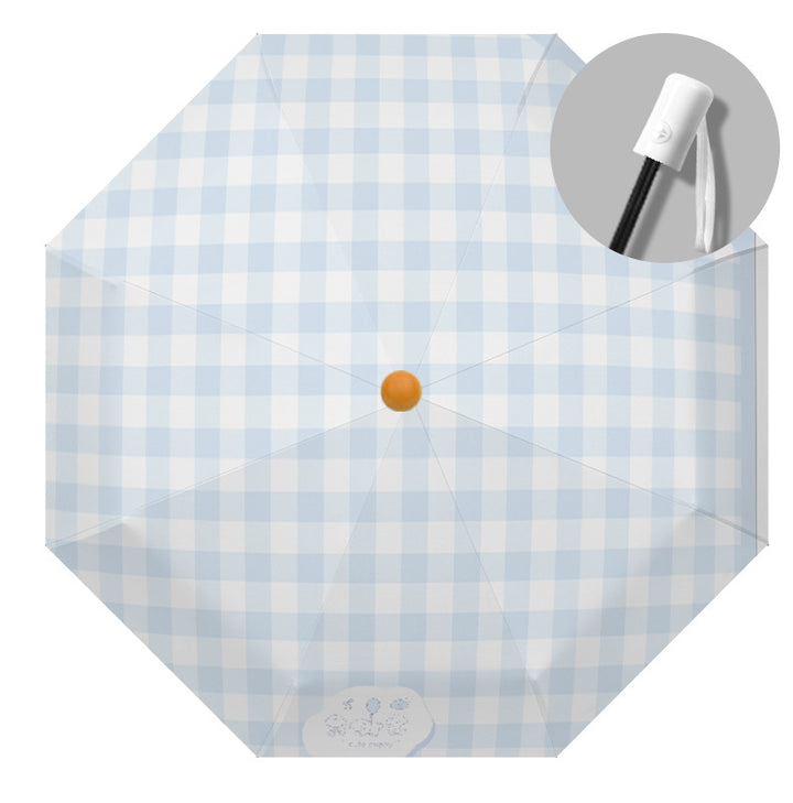 Ladies Automatic Folding Umbrella with Playful Dog Design Stornfield