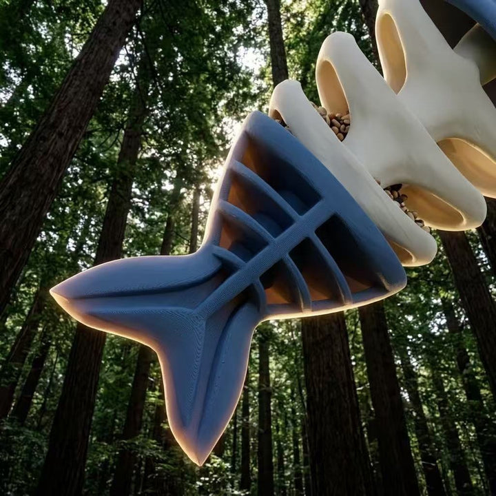 Creative Fish-Shaped Bird Feeder Stornfield