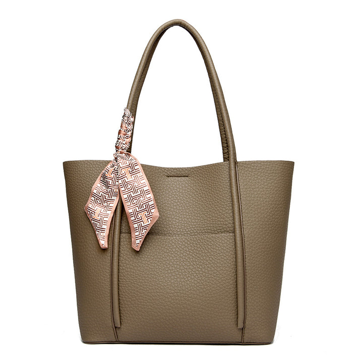 Textured Leather Tote Bag Stornfield