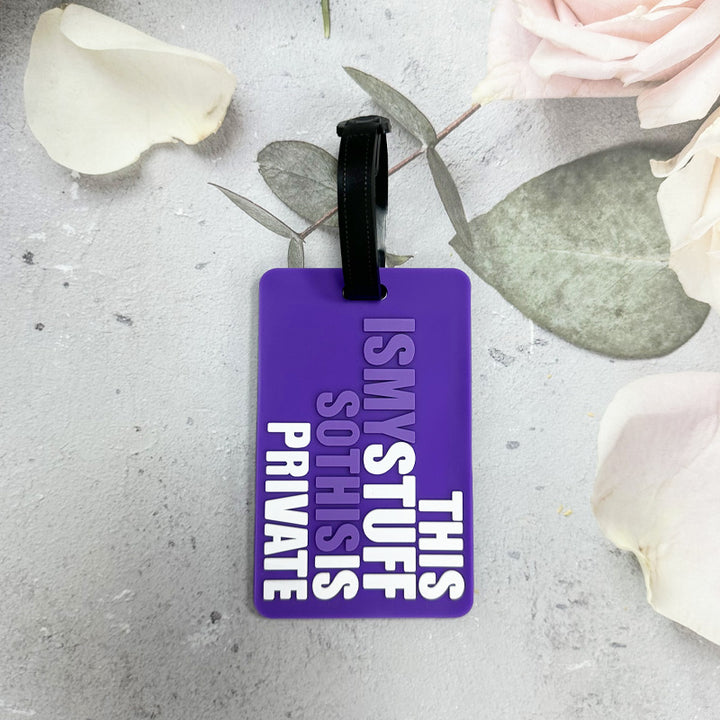 Adventure-Themed Luggage Tag Stornfield