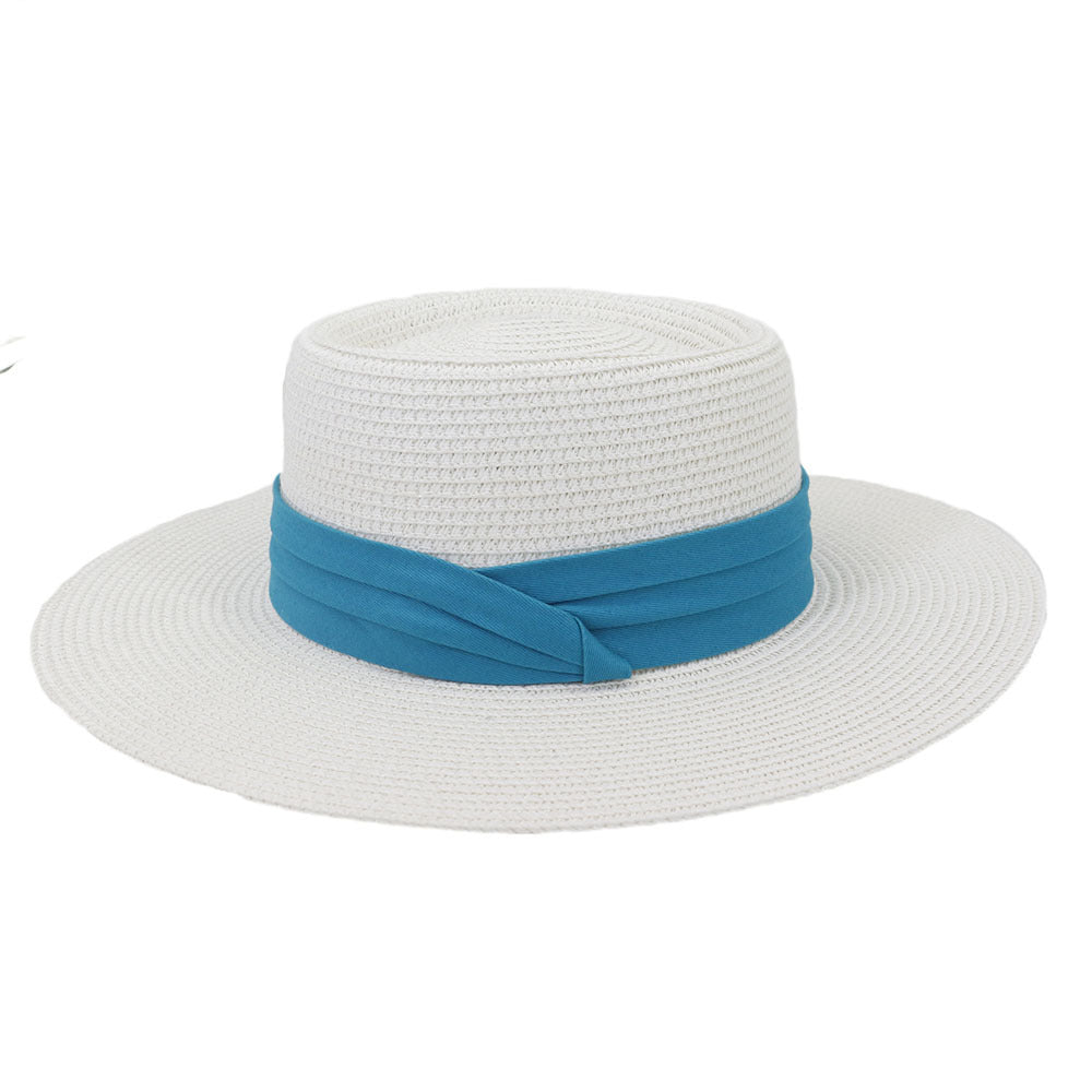 Breathable Sun Straw Boater Hat | Stornfield