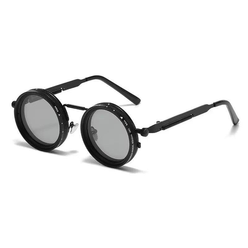 Ladies vintage inspired round sunglasses with unique frame Stornfield