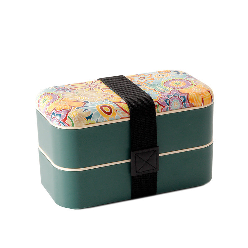 Eco-Friendly Dual-Layered Lunch Box
