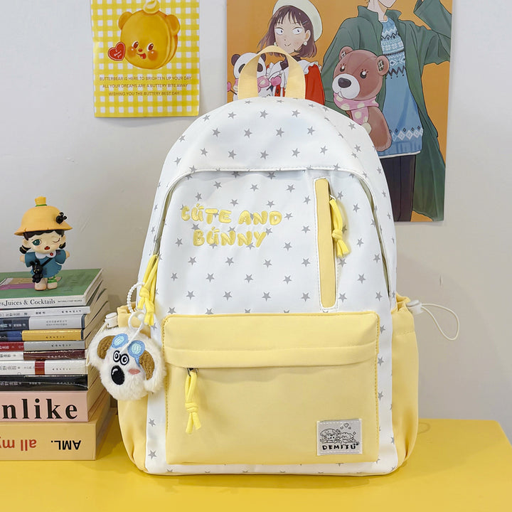 Cute Animal-Themed Canvas Backpack Stornfield