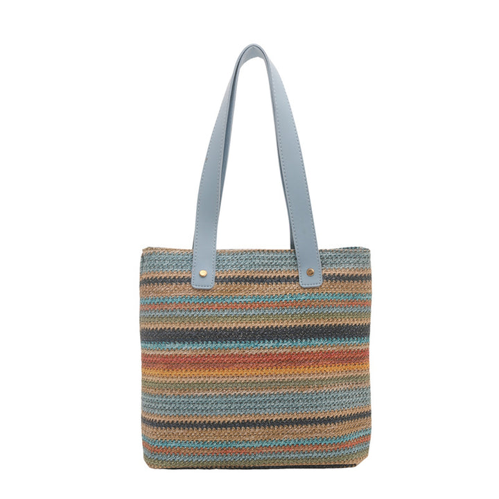 WoColorful Woven Tote Bag Stornfield