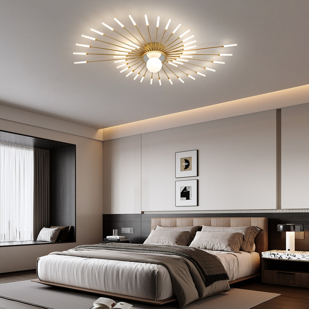 Starburst Ceiling Light Fixture