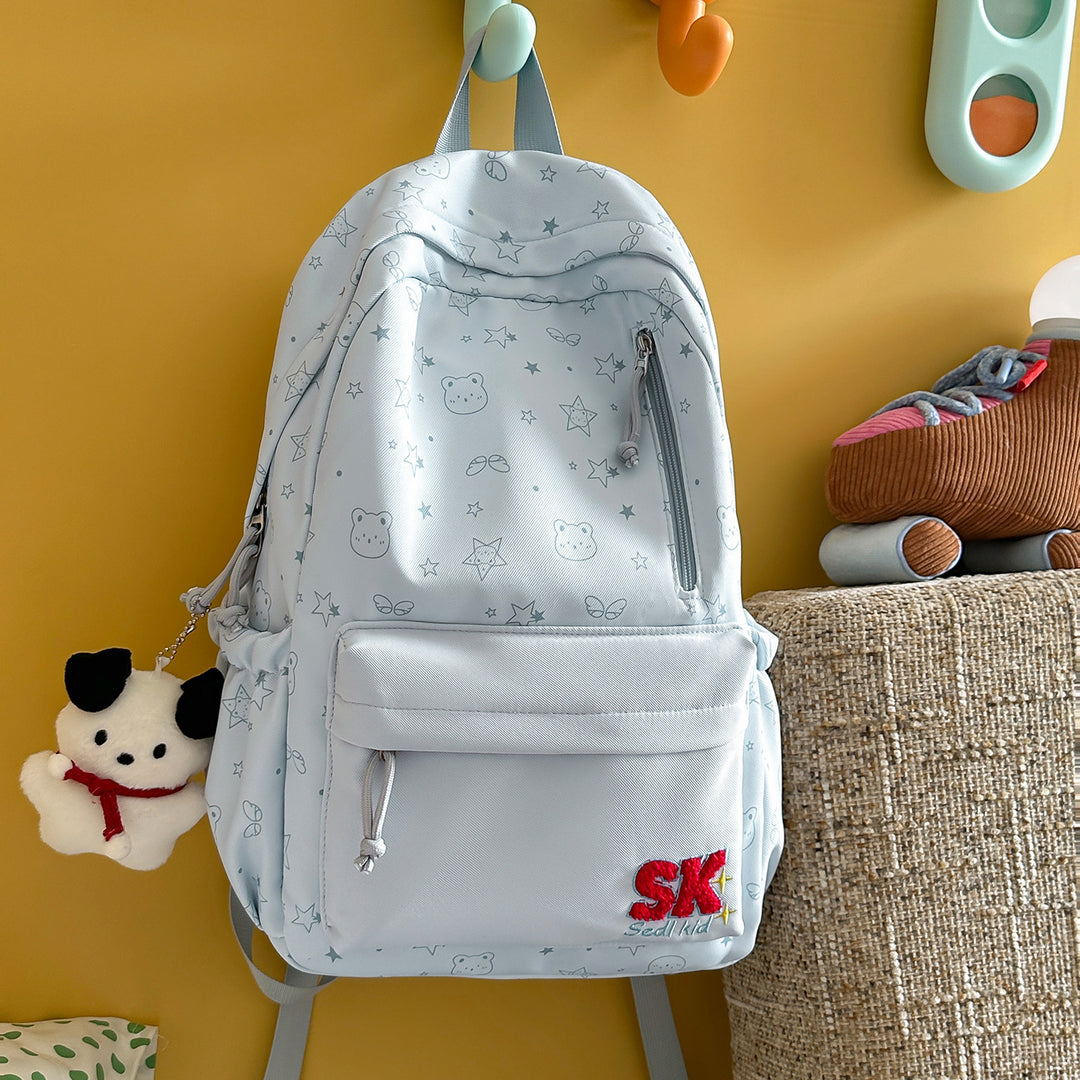 Illustrated Character-Themed Backpack Stornfield