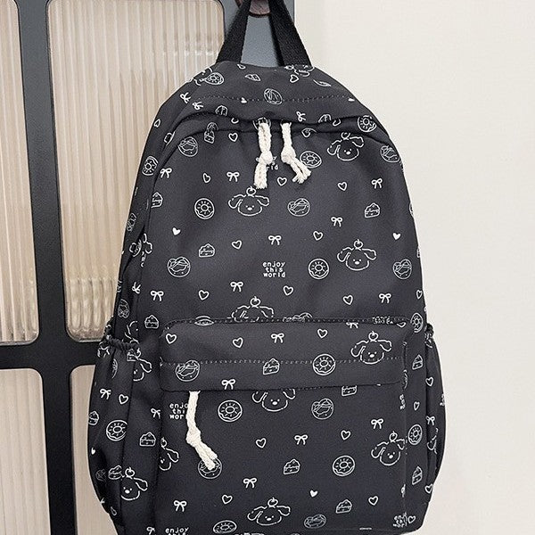 Playful Cartoon-Themed Backpack Stornfield