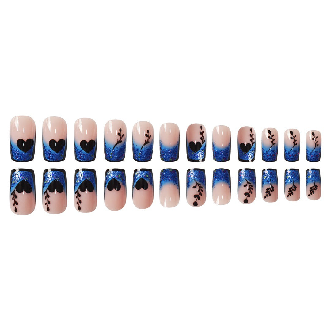 Artistic Gradient Nail Extensions Stornfield