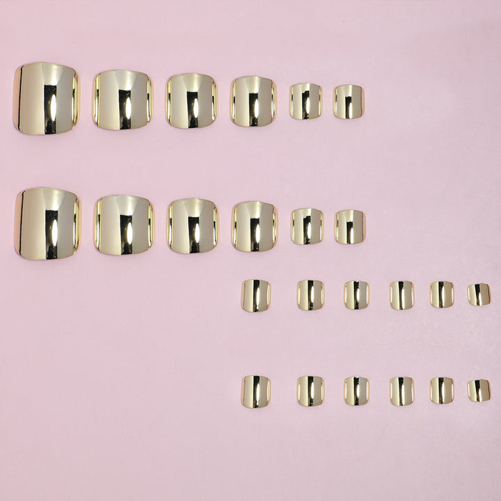Premium Glossy Press-On Nail Kit Stornfield