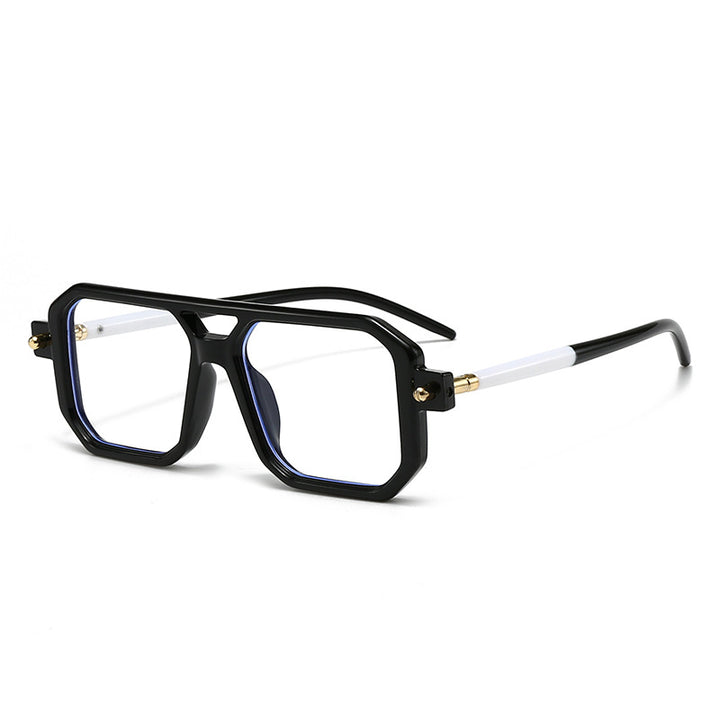 Women oversized rectangular glasses Stornfield