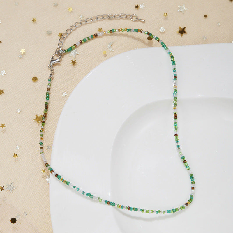 Handcrafted Beaded Choker Necklace Stornfield