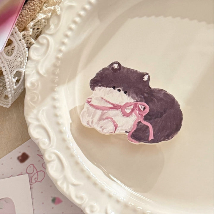 Playful refrigerator magnet with cute animal design Stornfield