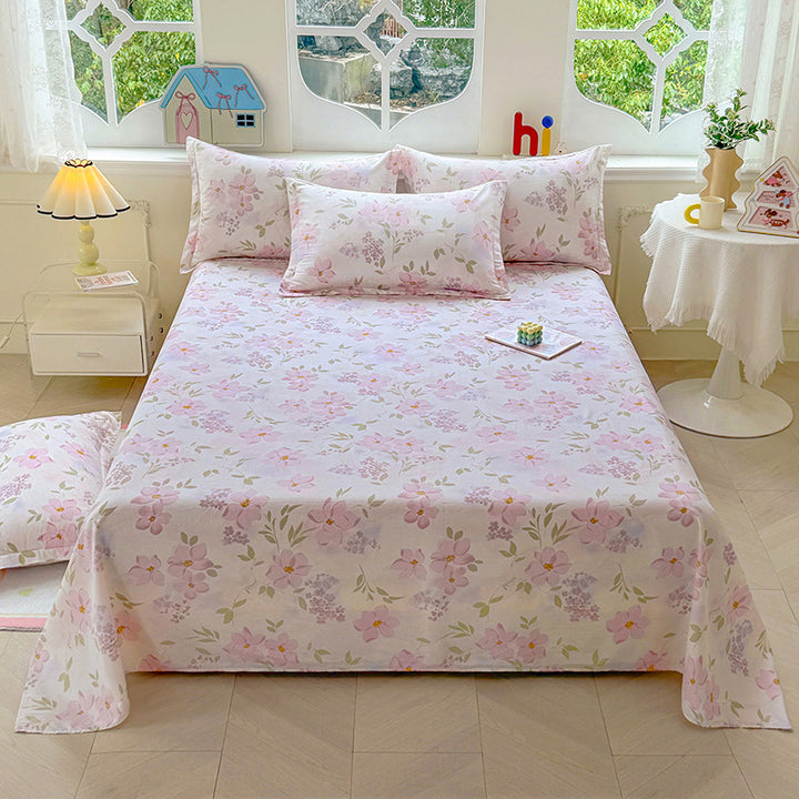Stylish Plaid Bedspread Set