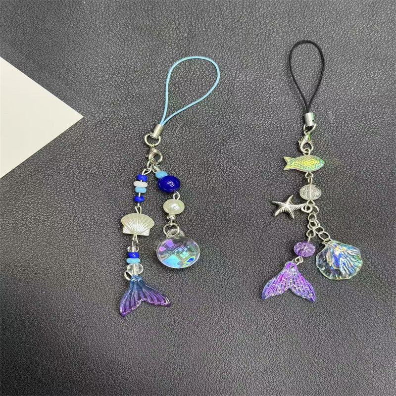 Decorative Sea-Themed Charm Keychain Stornfield
