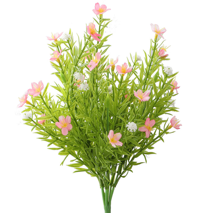 Artificial flower stem with fine blooms