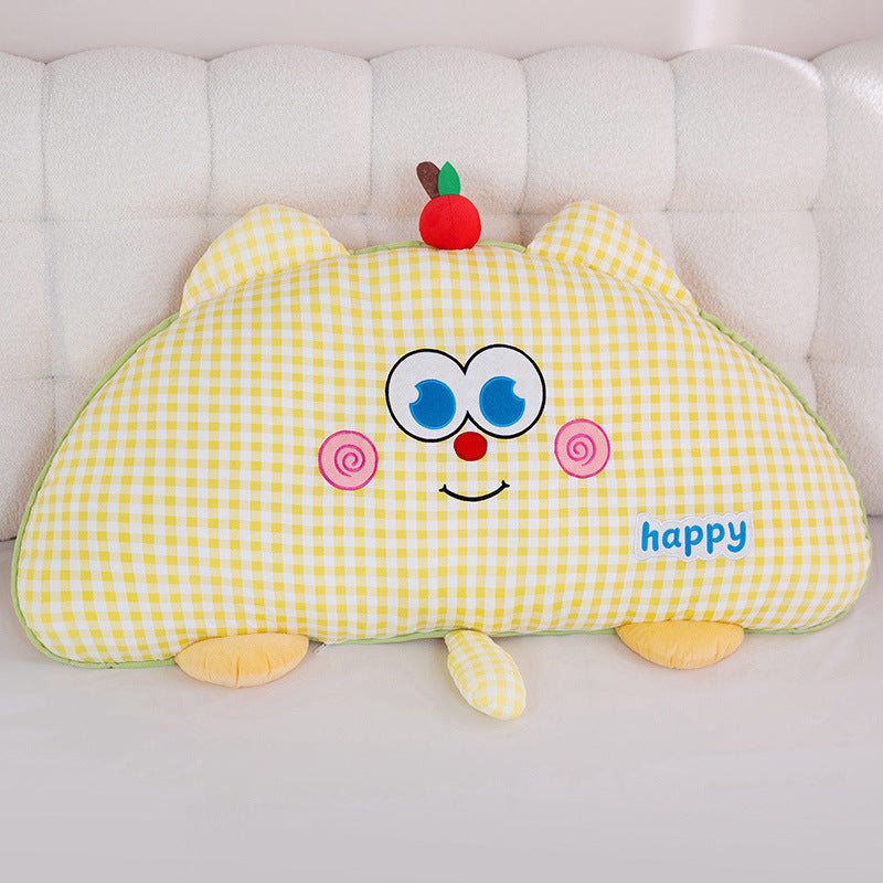 Cozy animal cushion with cheerful design Stornfield