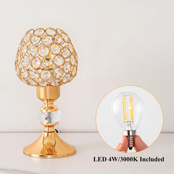 Elegant Crystal Table Lamp