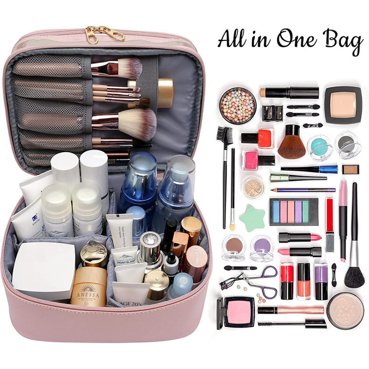 Cosmetic Organizer with Double Compartment Stornfield