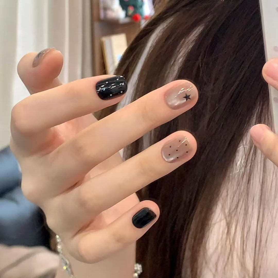 Trendy Starry Nail Art Set
