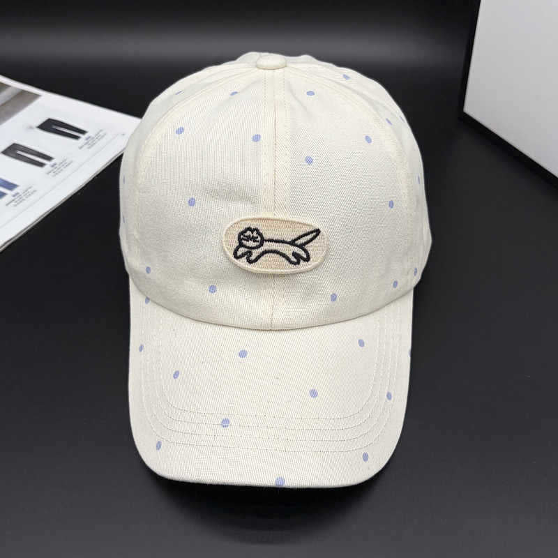Women's Polka Dot Embroidered Baseball Cap Stornfield