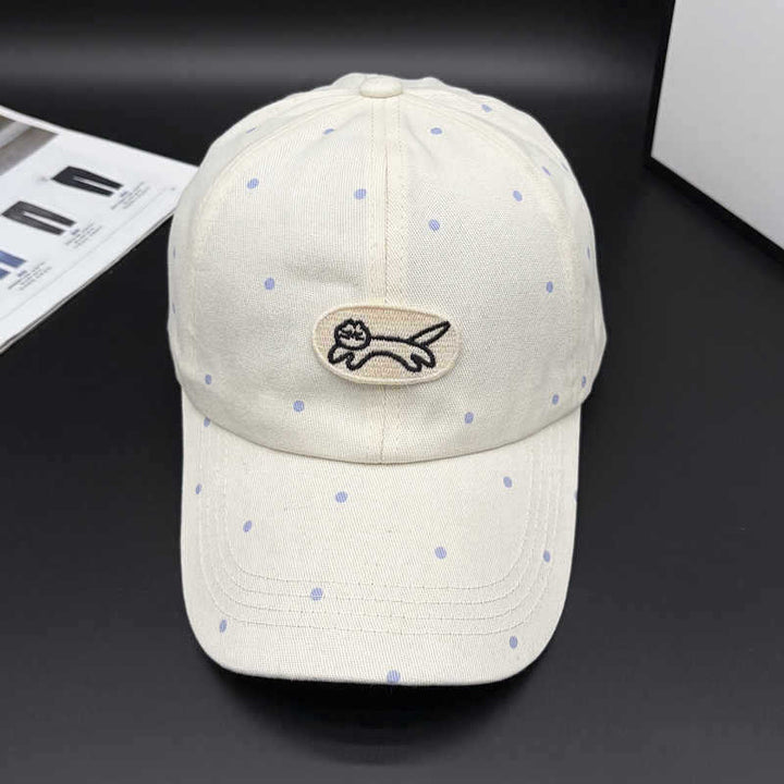 Women's Polka Dot Embroidered Baseball Cap Stornfield
