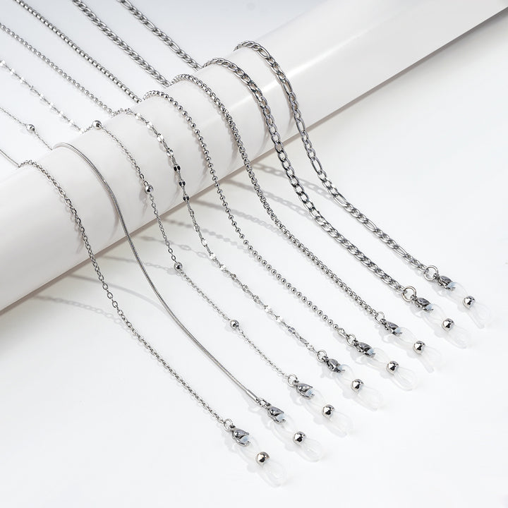 Chic Crystal-Linked Eyewear Chain Stornfield