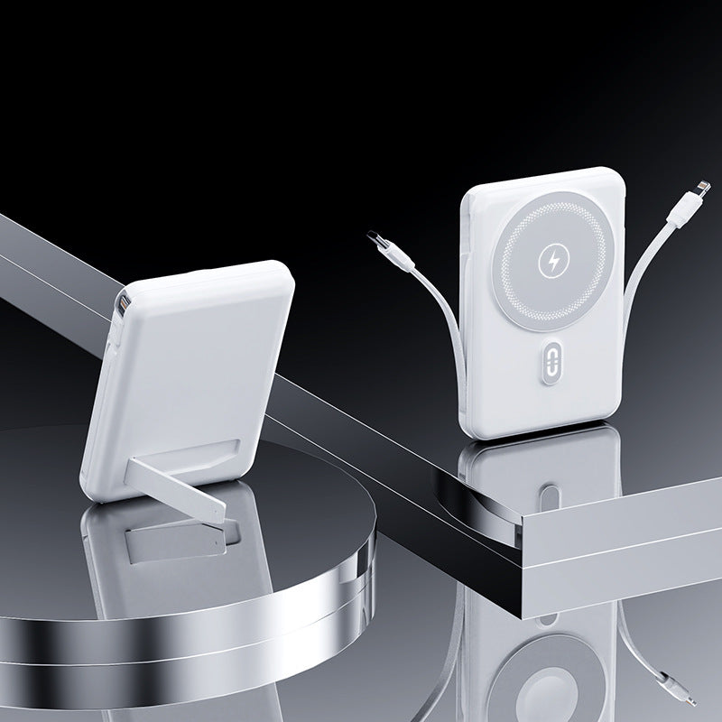 Portable power bank with integrated holder and fast charging function Stornfield