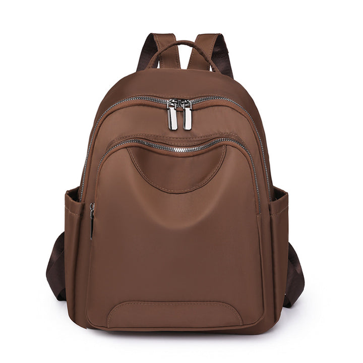 Sleek Minimalist Zip-Front Backpack Stornfield