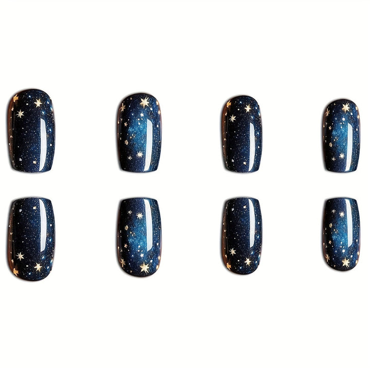 Celestial Starry Night Press-On Nail Set Stornfield