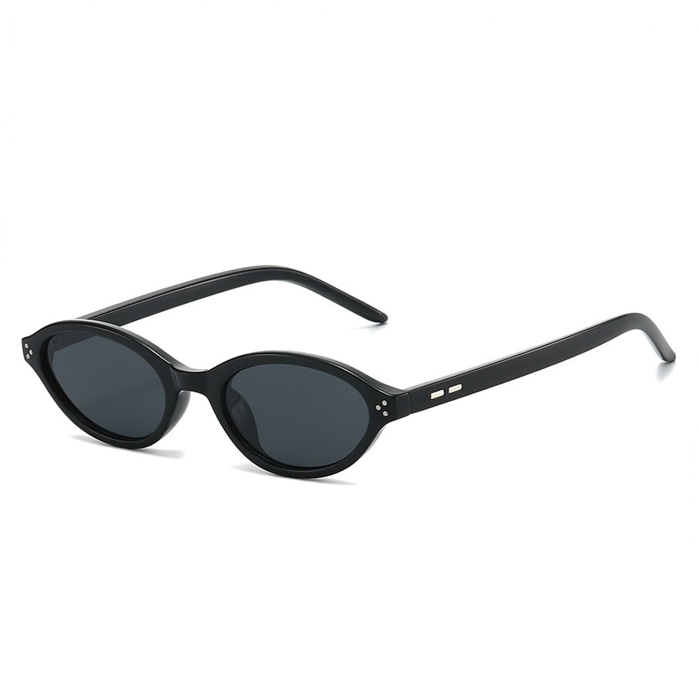 Retro-Inspired Oval Frame Sunglasses Stornfield 1787812534