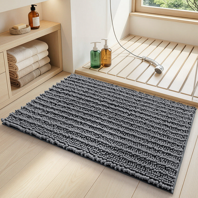 Plush Textured Bath Mat