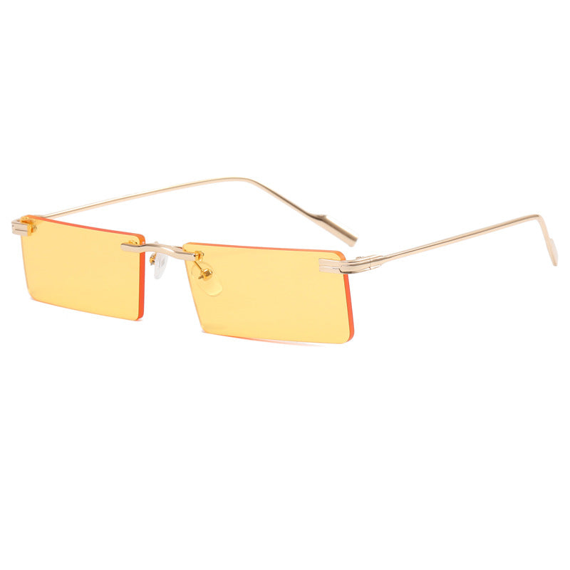 Women's Fashion Rectangular Sunglasses with Elegant Metal Frame Stornfield